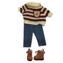 Pulli & Jeans & Turnschuhe - für Jugendliche 25cm